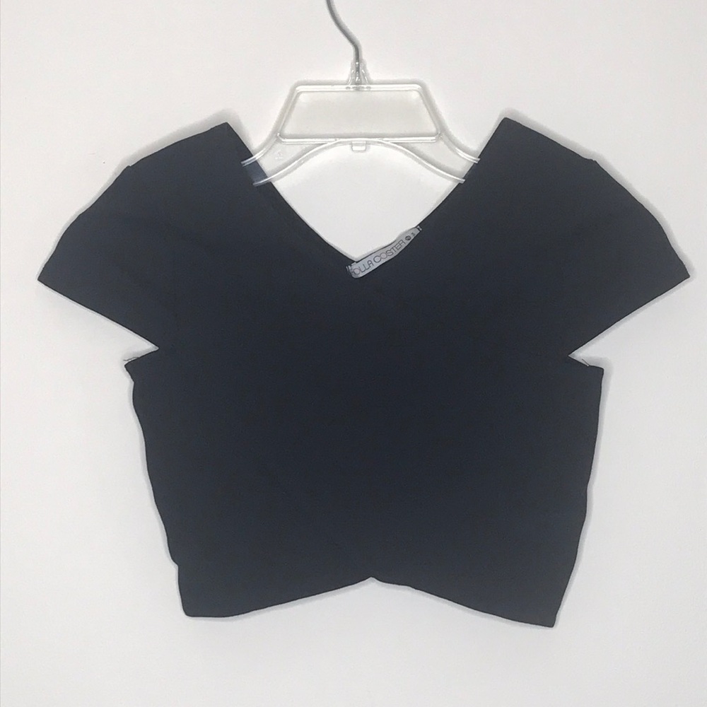 Black Crop Top size XS